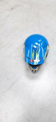 Techniques Motoculture - MOT009 - Accessoires quad - CASQUE ENFANT U RIDE BLEU