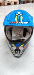 Techniques Motoculture - MOT009 - Accessoires quad - CASQUE ENFANT U RIDE BLEU
