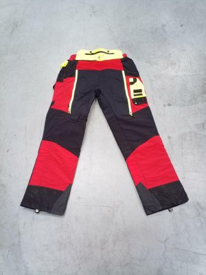 A classer - A classer - PANTALON ANTICOUPURE INFINITY rouge/jaune Normes EN 381-5 type A classe 1
