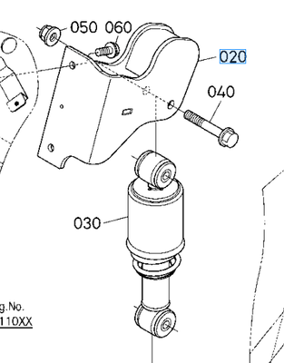 Techniques Motoculture - MOT013 - Autres - BRACKET(CAB,SPR,RH)