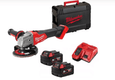 Meuleuse 125mm FUEL, Interrupteur coulissant, Fre