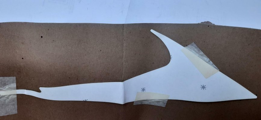 Pièce à définir - Sous famille pèce à définir - PATTERN,RR FENDER,LH