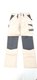 PLOMB pantalon bicolore multipoches pratic         >> T34 dispo. Sur demande 60% coton-40% polyester-280 g/m? coloris beige/no - �puis�