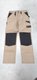 PLOMB pantalon bicolore multipoches pratic         >> T34 dispo. Sur demande 60% coton-40% polyester-280 g/m? coloris beige/no - �puis�