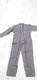 RONDELLE - combinaison 2 zips noirs ==> sera remplac? par ROUELLE - 65% polyester-35% coton-245 g/m? - gris  - Epuisement - �puis� remplac� par ROUELLE