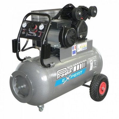 Equipement Atelier - Compresseur - COMPRESSEUR 100L 3 CV BI CYLINDRES EN V