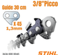 Cha�ne Picco Micro 3 45/1,3mm/3/8P