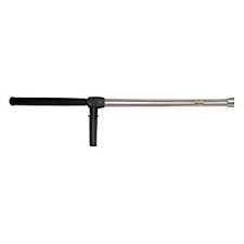 Equipement Atelier - Nettoyeur - LANCE DOUBLE ACIER 900 MM E : 1/4 male - Sans raccord et sans buse Avec porte-buse FG 1/4