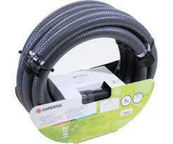 MAT - Accessoire Matériel - MAT006 - GARDENA - Equipement d'aspiration annelé Avec filtre d'aspiration et clapet anti-retour. Longueur : 7 m. : 25 mm. Pour pompes à filetage de raccordement mâle 26/34