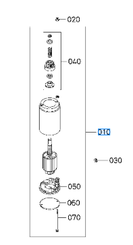 Techniques Agricoles - Demarreur origine - DEMARREUR ELECTRIQUE-BENDIX DRIVE