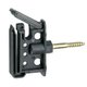 Isolateur clip Maxi Tape noir, vis 6mm, 30pcs