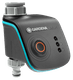 smart Water Control. Programmateur d'arrosage 1 voie connecté avec programmation à distance via l'application smart App. Fonctionnement avec 3 piles AA.