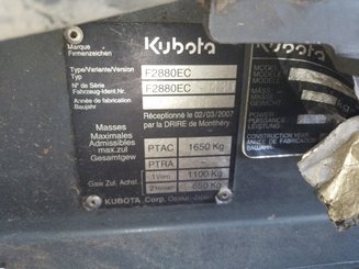 Micro tracteur Kubota F2880 - 6