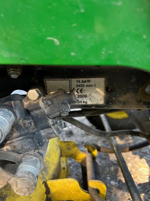 Micro tracteur John Deere X740