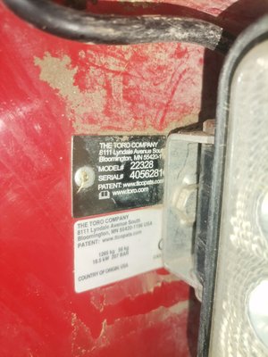 Porte outils Toro 22328 PORTE OUTIL DINGO TORO