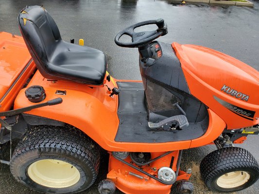 Tondeuse autoportée Kubota gr2120