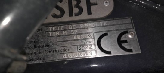 Tête de récolte Pellenc TETE DE RECOLTE M SELECTIV PROCESS 2 - 10