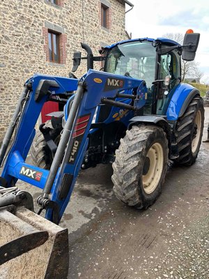 Tracteur agricole New Holland T5 120 ELECTRO COMMAND